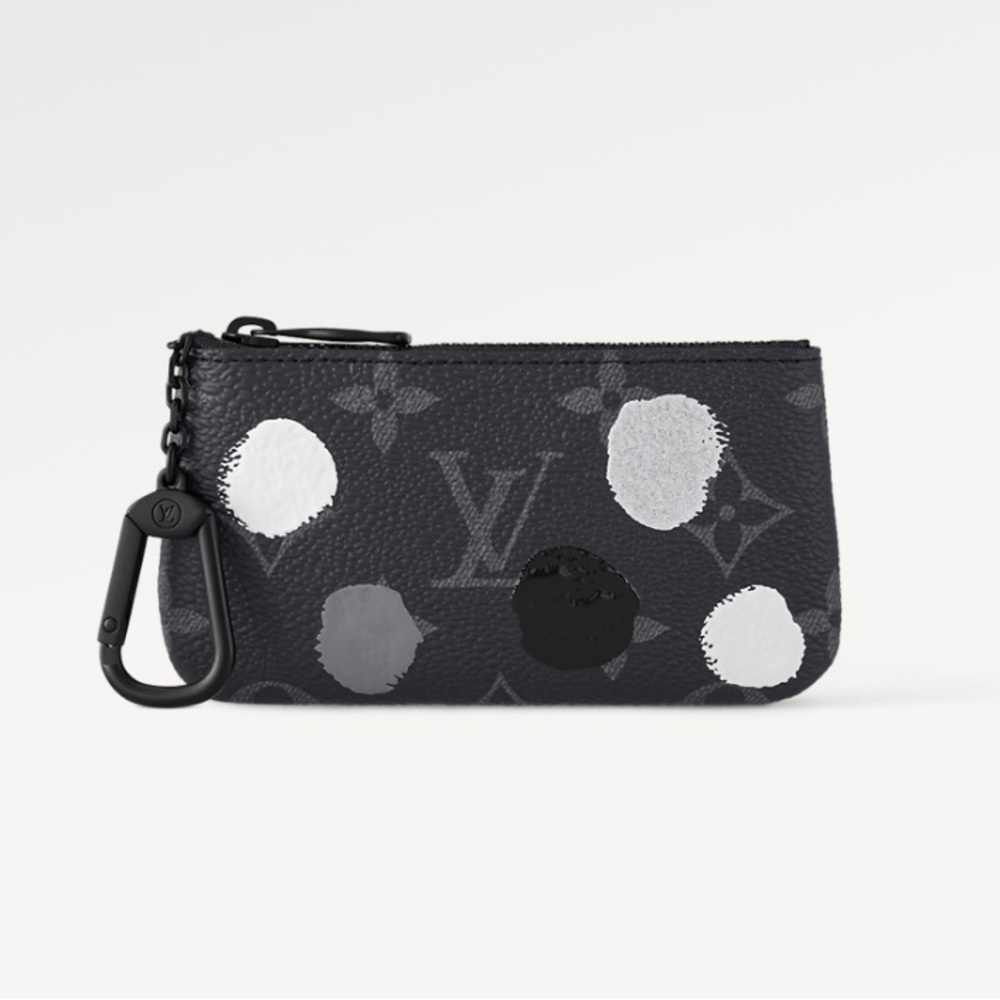 NEW Louis Vuitton Kusama Dots Key Pouch